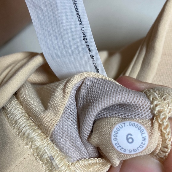 Lululemon Nulu Front-Gather Yoga Bra Prosecco 6 - Picture 9 of 10